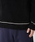 ダブルフェイスモールヤーンクルーネックニット