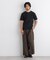 コンパクトヘンリーネックTシャツ 半袖