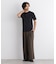 コンパクトヘンリーネックTシャツ 半袖