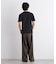 コンパクトヘンリーネックTシャツ 半袖