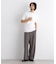 コンパクトヘンリーネックTシャツ 半袖