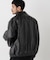 「SURPLUS」フェイクレザーフライトジャケット