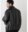 「SURPLUS」フェイクレザーフライトジャケット