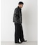 「SURPLUS」フェイクレザーフライトジャケット