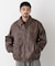 「SURPLUS」フェイクレザーフライトジャケット