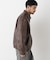 「SURPLUS」フェイクレザーフライトジャケット