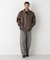 「SURPLUS」フェイクレザーフライトジャケット