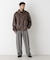「SURPLUS」フェイクレザーフライトジャケット
