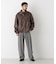 「SURPLUS」フェイクレザーフライトジャケット