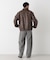 「SURPLUS」フェイクレザーフライトジャケット