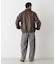 「SURPLUS」フェイクレザーフライトジャケット