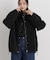 WEB限定／スタンドカラージップボアブルゾン