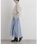 シアーギャザースカート