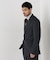 「DamerinoFormal」ウールPペンシルストライプJK／WASHABLE(セットアップ可)