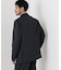「DamerinoFormal」ウールPペンシルストライプJK／WASHABLE(セットアップ可)