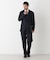 「DamerinoFormal」ウールPペンシルストライプJK／WASHABLE(セットアップ可)