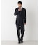 「DamerinoFormal」ウールPペンシルストライプJK／WASHABLE(セットアップ可)