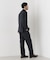 「DamerinoFormal」ウールPペンシルストライプPT／WASHABLE(セットアップ可)