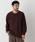 NORMANBROS  モールカットプルオーバー 長袖