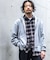 WEB限定／ワイドフィットスウェットZIPパーカー