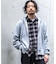 WEB限定／ワイドフィットスウェットZIPパーカー