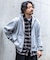 WEB限定／ワイドフィットスウェットZIPパーカー