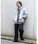 WEB限定／ワイドフィットスウェットZIPパーカー