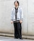 WEB限定／ワイドフィットスウェットZIPパーカー