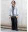 WEB限定／ワイドフィットスウェットZIPパーカー