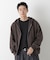 WEB限定／ワイドフィットスウェットZIPパーカー