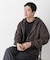 WEB限定／ワイドフィットスウェットZIPパーカー
