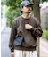 WEB限定／ワイドフィットスウェットプルオーバー