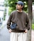WEB限定／ワイドフィットスウェットプルオーバー