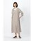 ◆オーガニックサイロ微強撚ベルト付きワンピース