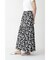 ◆モノトーンプリントスカート