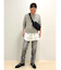 布帛ドッキングノースリカットソー