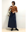 ◆ベルト付きラップスカート