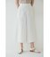 ベイカー風セミワイドパンツ