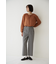 ◆ウールポリエステルチェックパンツ