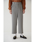 ◆ウールポリエステルチェックパンツ