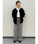 ◆ウールポリエステルチェックパンツ