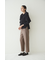 ◆ウールポリエステルチェックパンツ