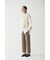 ◆ウールポリエステルチェックパンツ