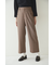 ◆ウールポリエステルチェックパンツ