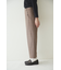 ◆ウールポリエステルチェックパンツ