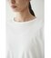 オーガニックコットンシャツテールカットソー
