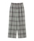 ◆ワイドチェックパンツ