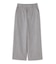 ウール混セミワイドパンツ