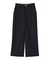 ウール混セミワイドパンツ