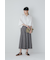 ◆綿麻シャンブレースカーチョ
